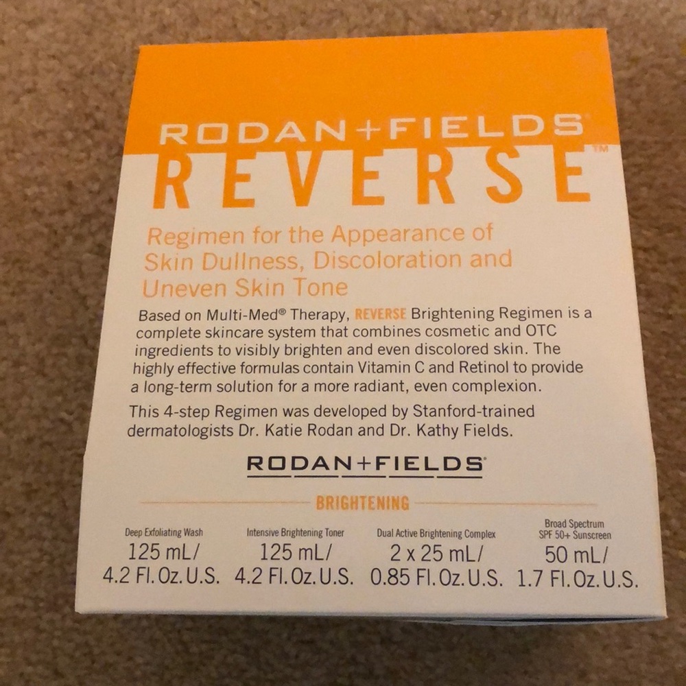 Rodan & Fields Reverse Regimen